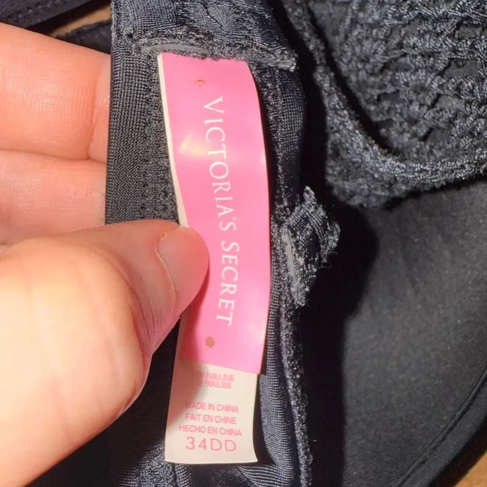 Victoria-s-secret Women's Black Bikini-and-tankini-tops